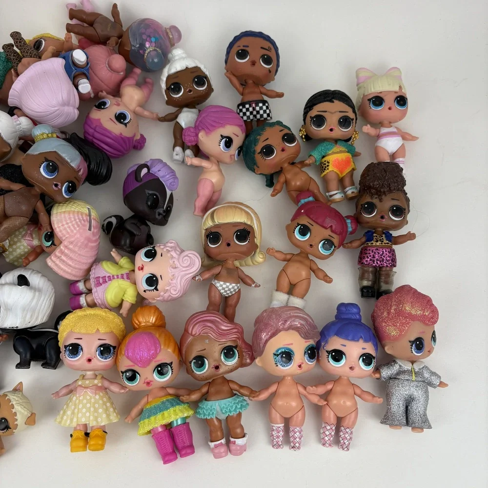 L.O.L.‎ Surprise Doll Lot 40+ MGA Entertainment Assorted Figures Pets Glitter